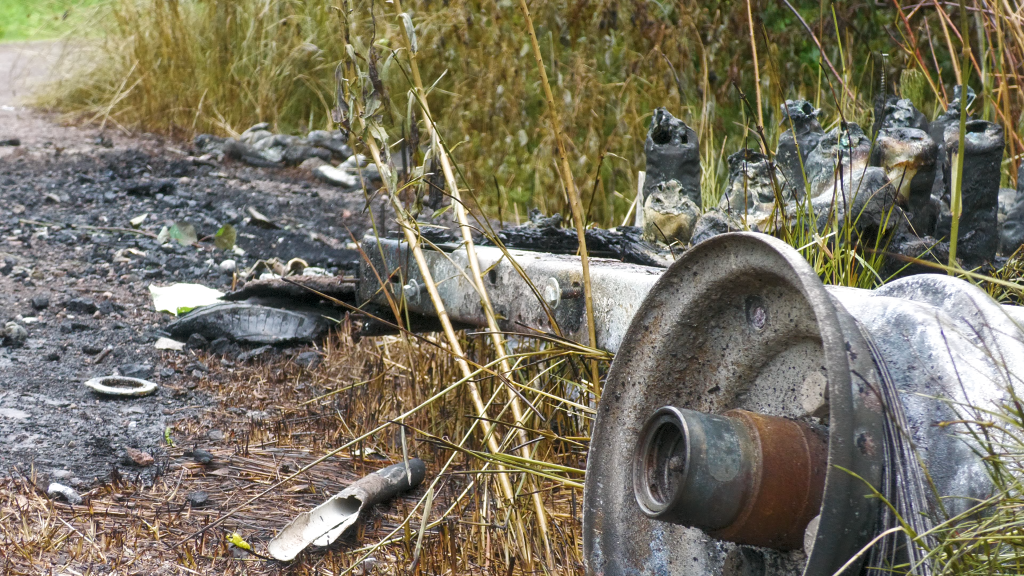 NORMANNA TOWNSHIP FIRE AND SHOOTING SCENE