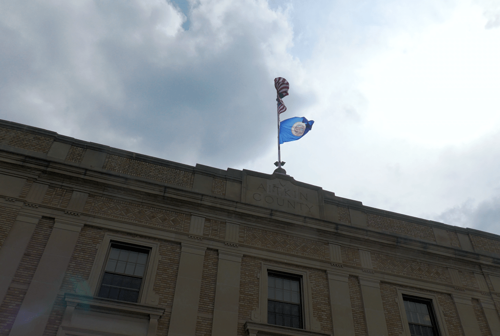 Aitkin County Courthouse, apart of the government center in Aitkin, Minn.